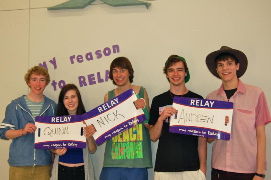 Members of the band If Eye May help fundraise for the annual Relay for Life.    Photo/ Devin Johnston 