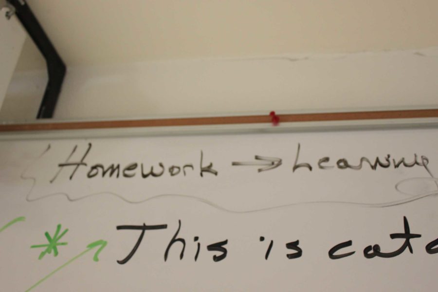 Learning based homework policies are taking effect in Orono classrooms. 
Photo/ Tessa Ostvig