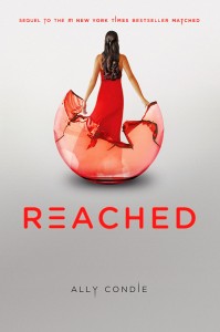 Reached is the third installment of the Matched Trilogy by Ally Condie. Press Photo.