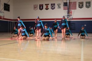 Photo/ Tessa Ostvig The OHS Dance Team performs at the Winterfest Variety Show.