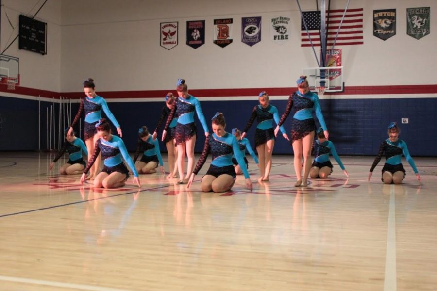 Photo/ Tessa Ostvig

The OHS Dance Team performs at the Winterfest Variety Show.