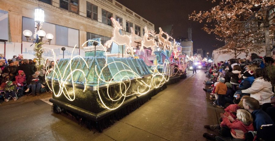 Holidazzle parade in its last run