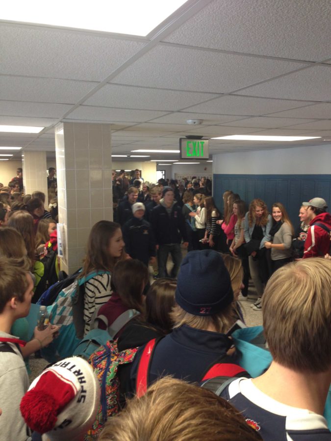 Boys hockey team is sent off to State