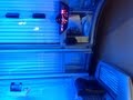 Photo/ Alex Rusciano
A close up of the UV lights in a tanning bed