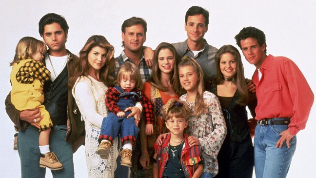 The original cast of Full House. 
