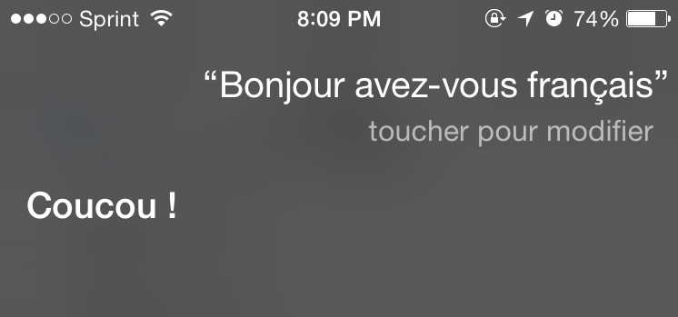 Siri can speak 15 different languages. 