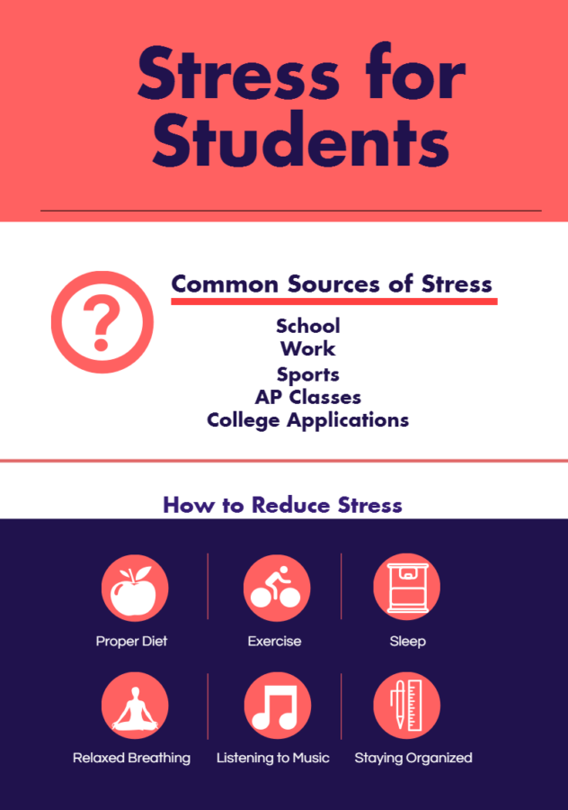 The common ways that students experience stress and steps that can be done to reduce it.