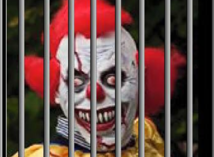 This photo accompanied a message from Kroacky Klown that led to an arrest by Hopkins police.