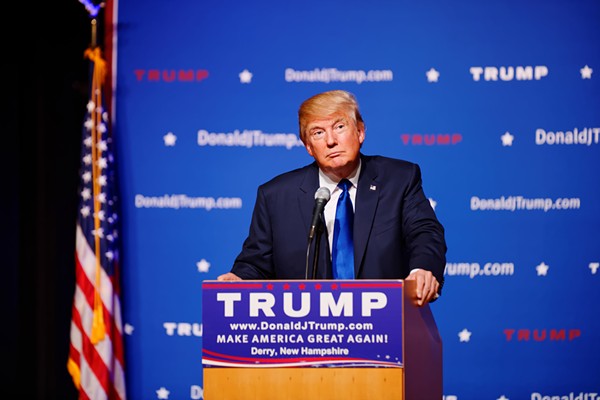 President-Elect Donald Trump in New Hampshire. 
