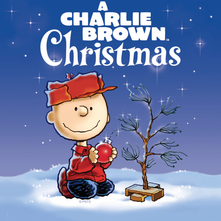 The movie cover for A Charlie Brown Christmas.