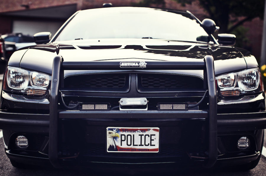 An Orono Police squad car.