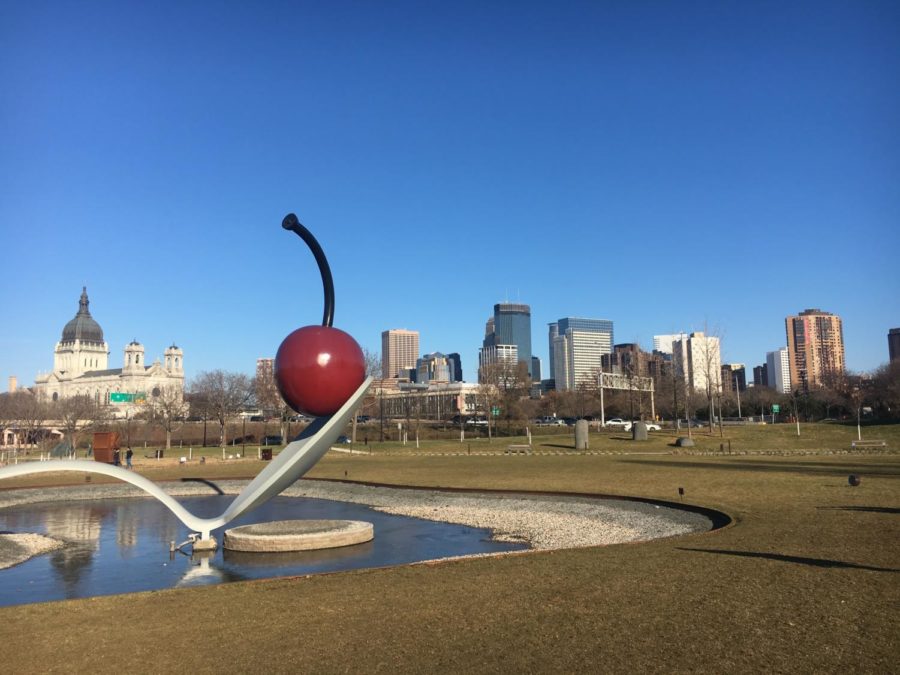 Cherry and the Spoon at the Minneapolis Sculpture Garden