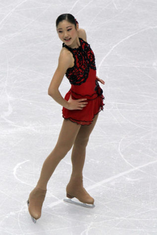 Mirai Nagasu poses for routine.