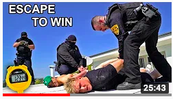 Thumbnail for YouTuber Jake Pauls video LAST ONE TO GET ARRESTED WINS $25,000!! (GAME)