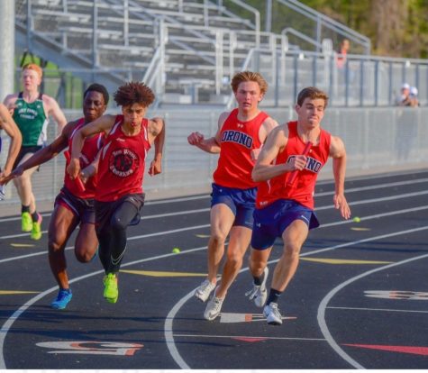 Boys 4x100 Team Snatches School Record