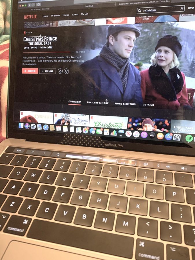 Netflix has a variety of holiday movies. A Christmas Prince the Royal Baby was new this year.