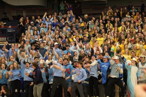 Class Competition ends in a tie between the junior and senior class