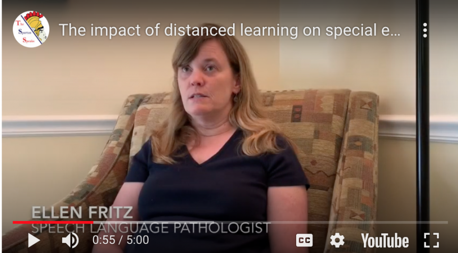 The impact of distanced learning on special education
