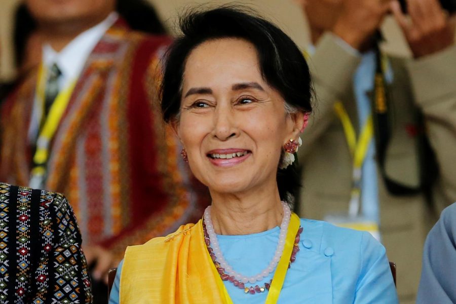 Photographed for the New Yorker, Suu Kyi smiles for the camera oblivious of what is to come.