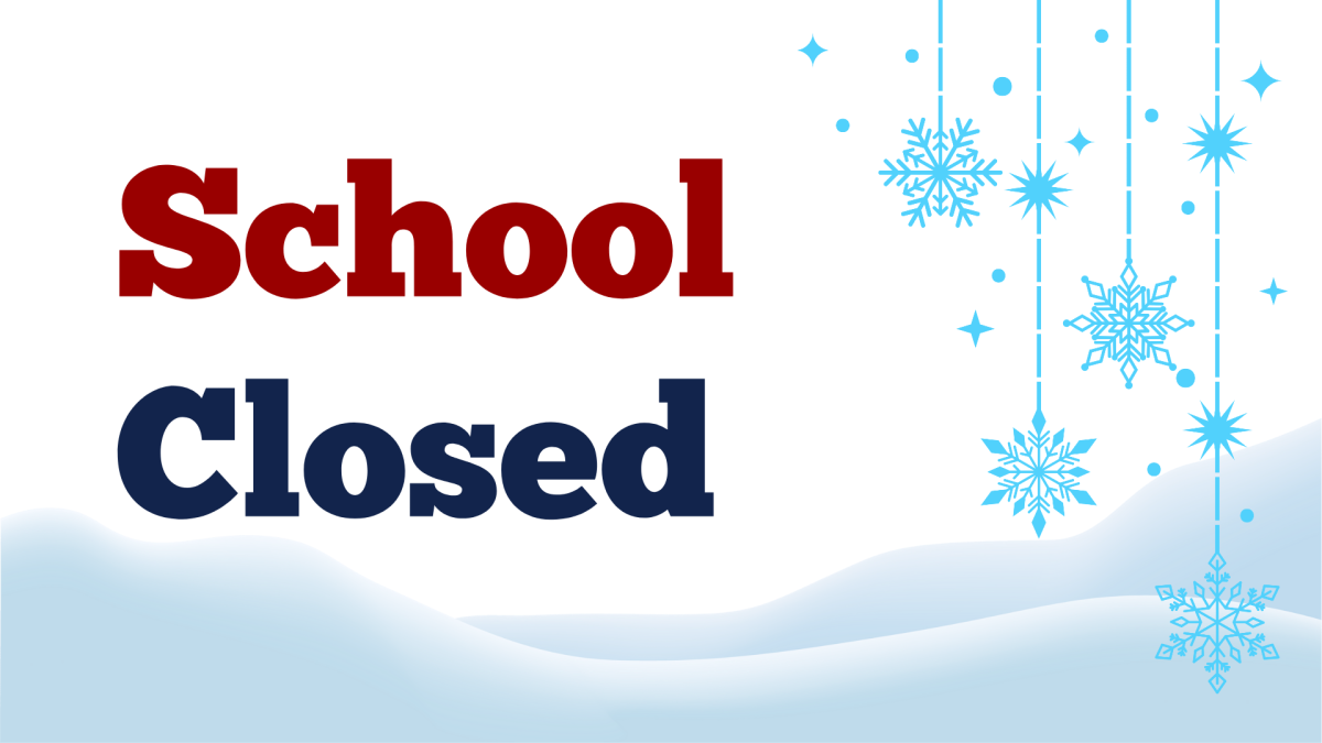 School is closed tomorrow, January 21st.