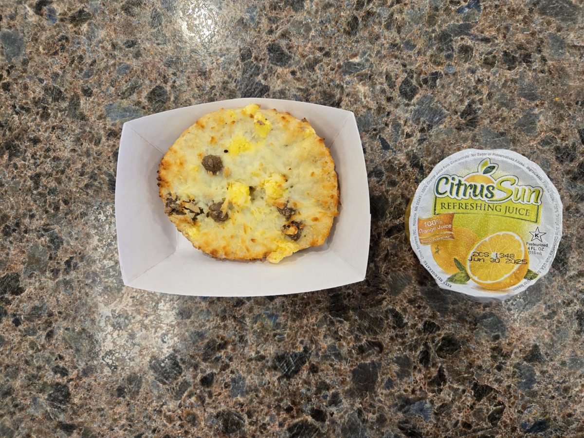 Egg & Cheese Breakfast Bagel Pizza