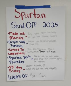 Read on to learn more about Spartan Send-Off Week.