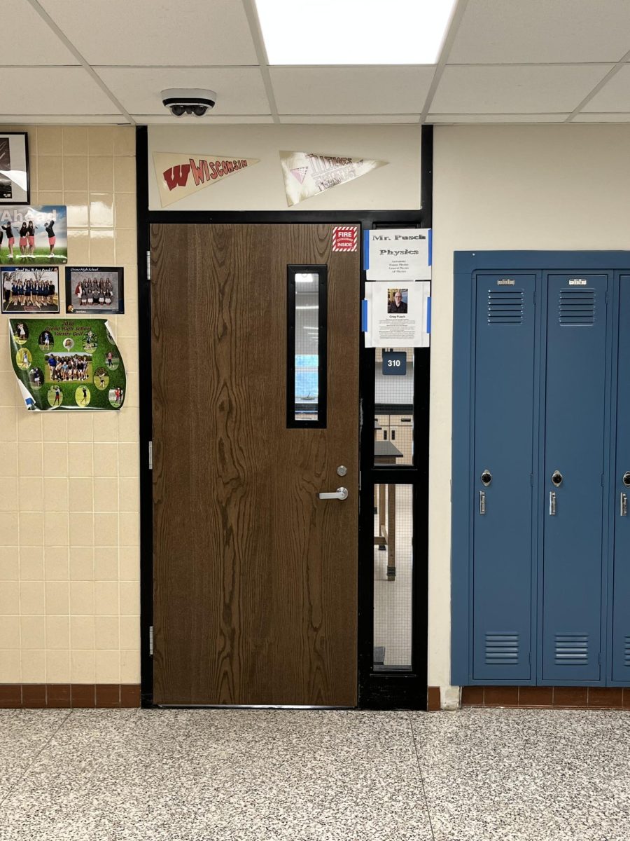 Mr. Pusch teaches AP Physics, one of the most challenging classes at OHS... or is it?