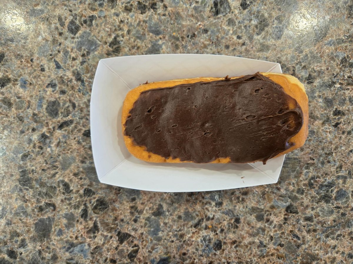 Chocolate Long John Donut
