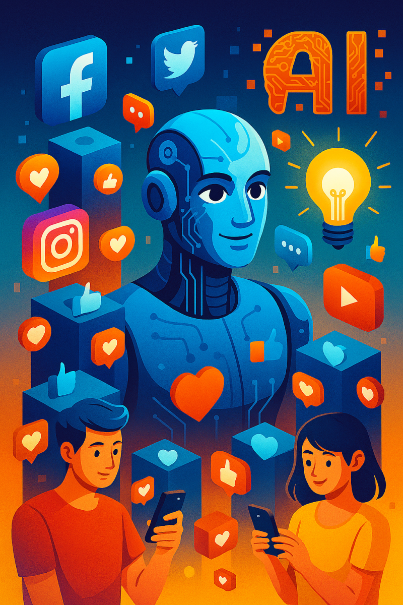 AI is changing the social media landscape.