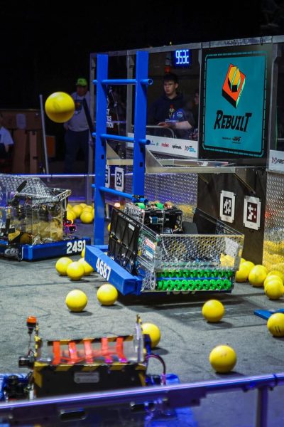 The Orono Spartobot in action.